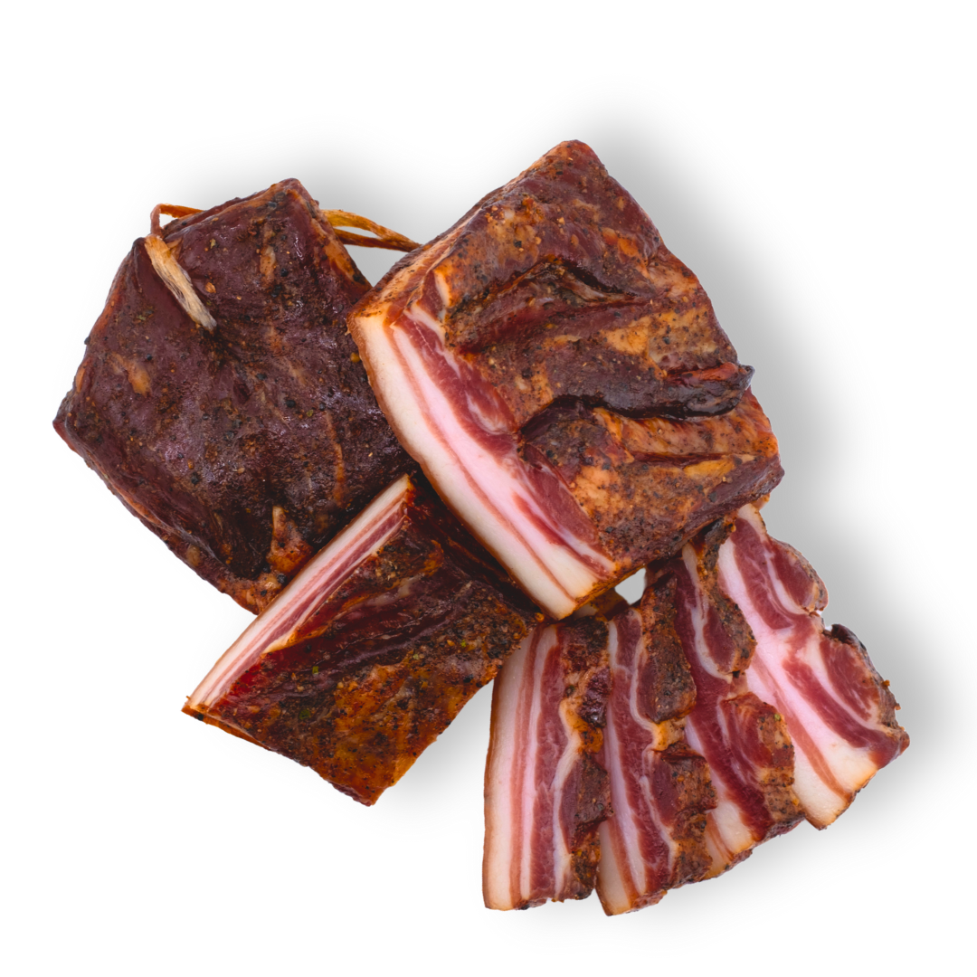 Knoblauchspeck mit Schwarte | ca. 450g - Tiroler Bauernstandl