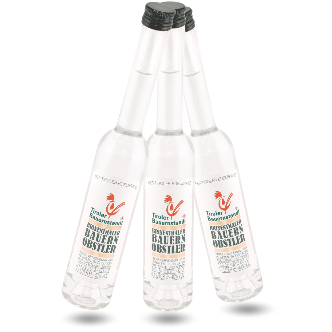 Brixentaler Bauernobstler exklusiver Edelbrand | 40% vol. - Tiroler Bauernstandl