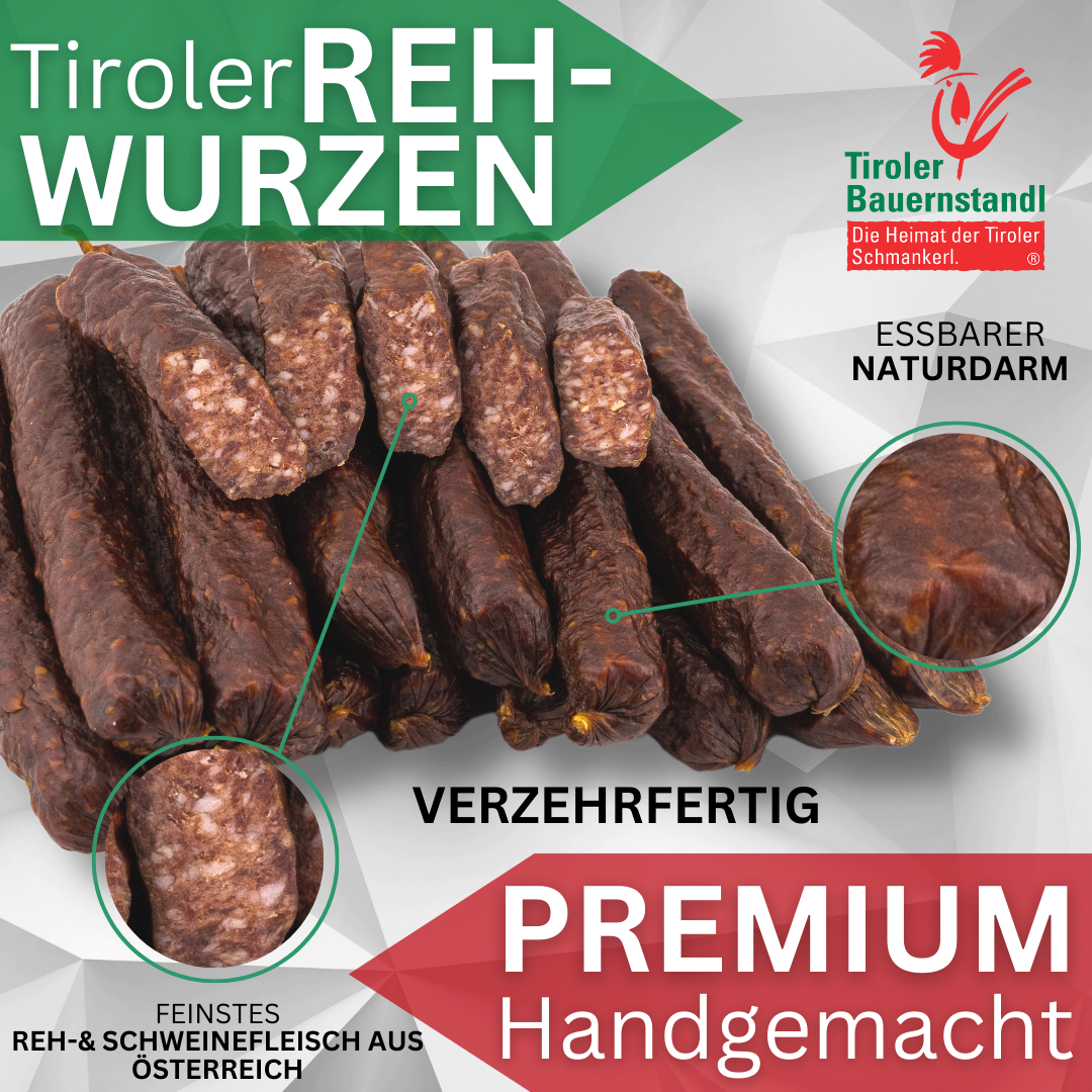 Ager´s Tiroler Rehwurzn - Tiroler Bauernstandl