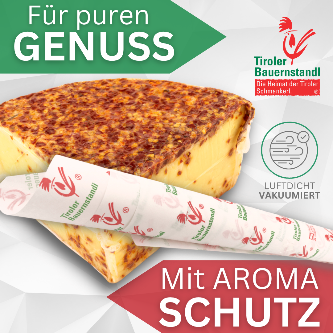 Tiroler Chili Käse | 50 % Fett i.Tr. - Tiroler Bauernstandl