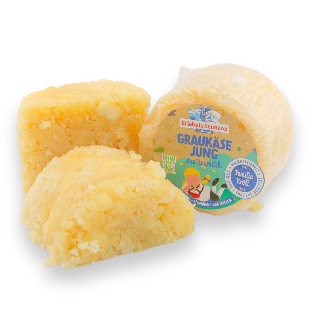 Zillertaler Graukäse "Jung" | 300g - Tiroler Bauernstandl