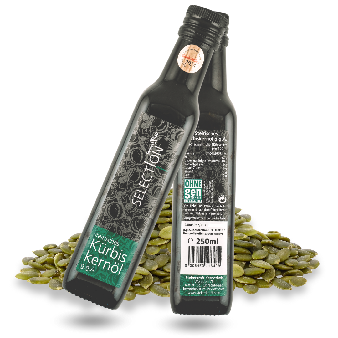 Steirisches Kürbiskernöl g.g.A. | 250ml - Tiroler Bauernstandl