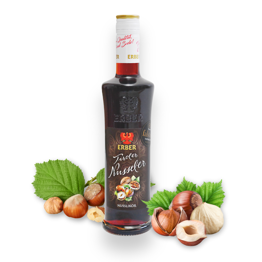 Tiroler Nusseler Likör 25% vol. | 0,5l - Tiroler Bauernstandl