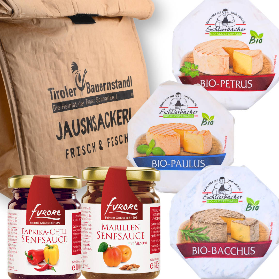 Jausnsackerl "Senner & Sennerin" - Tiroler Bauernstandl