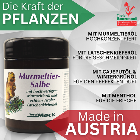 Original Tiroler Murmeltiersalbe