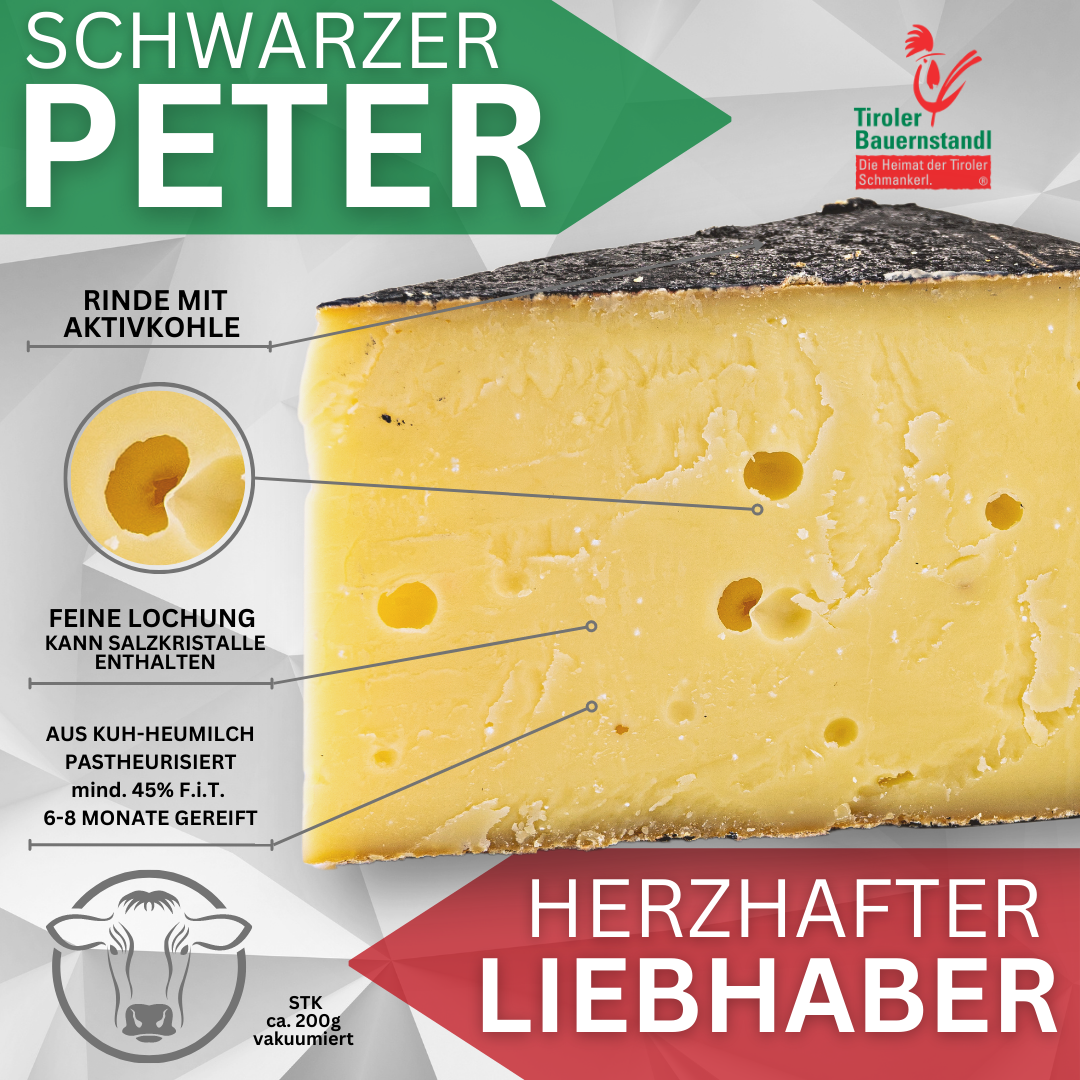 Tyrolean Cheese Variation 3 different hay milk cheeses 