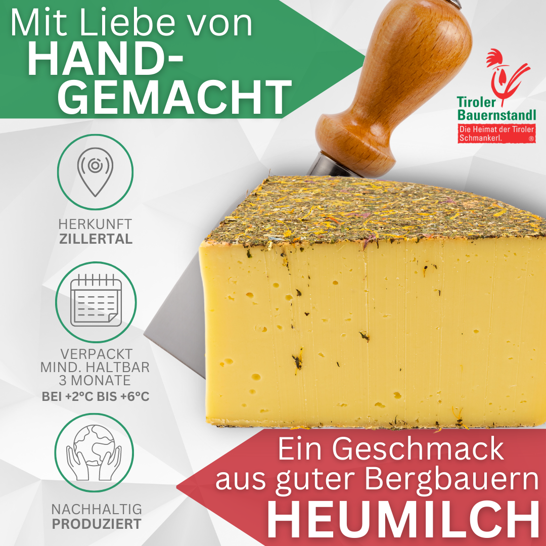 Tiroler Heublumenkäse | 50 % Fett i.Tr.