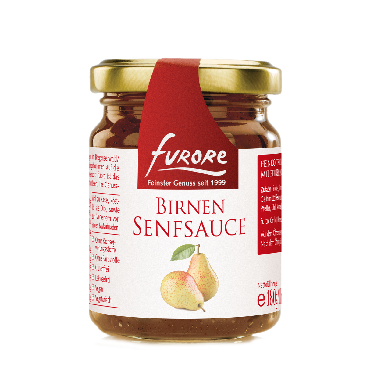 Furore Birnen Senfsauce | Glas 180g