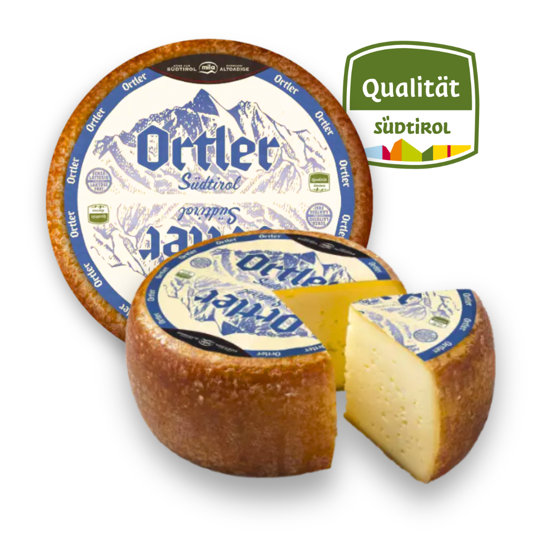 "Ortler" Schnittkäse aus Bozen | 35 % F. i. T.