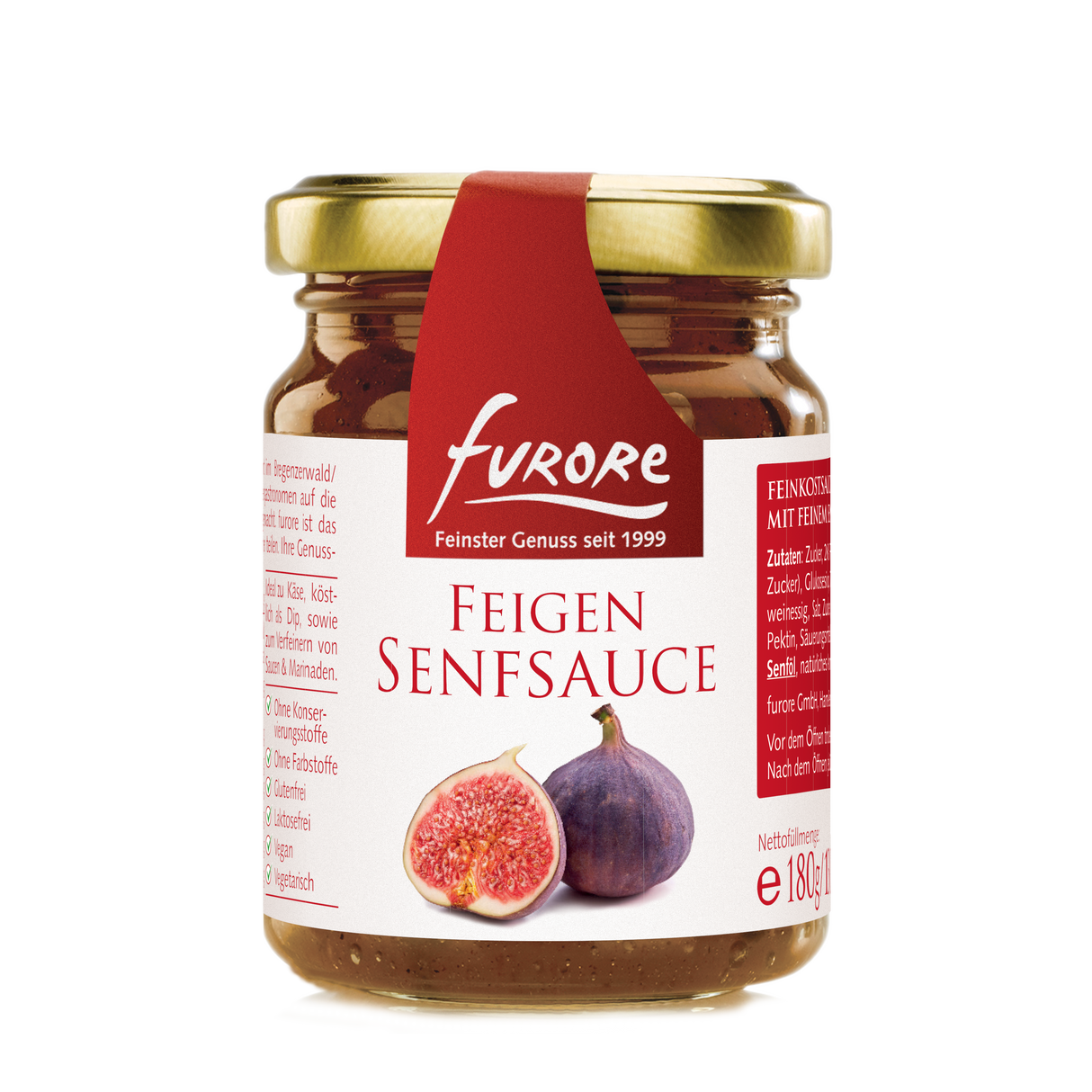 Furore Feigen Senfsauce | Glas 180g