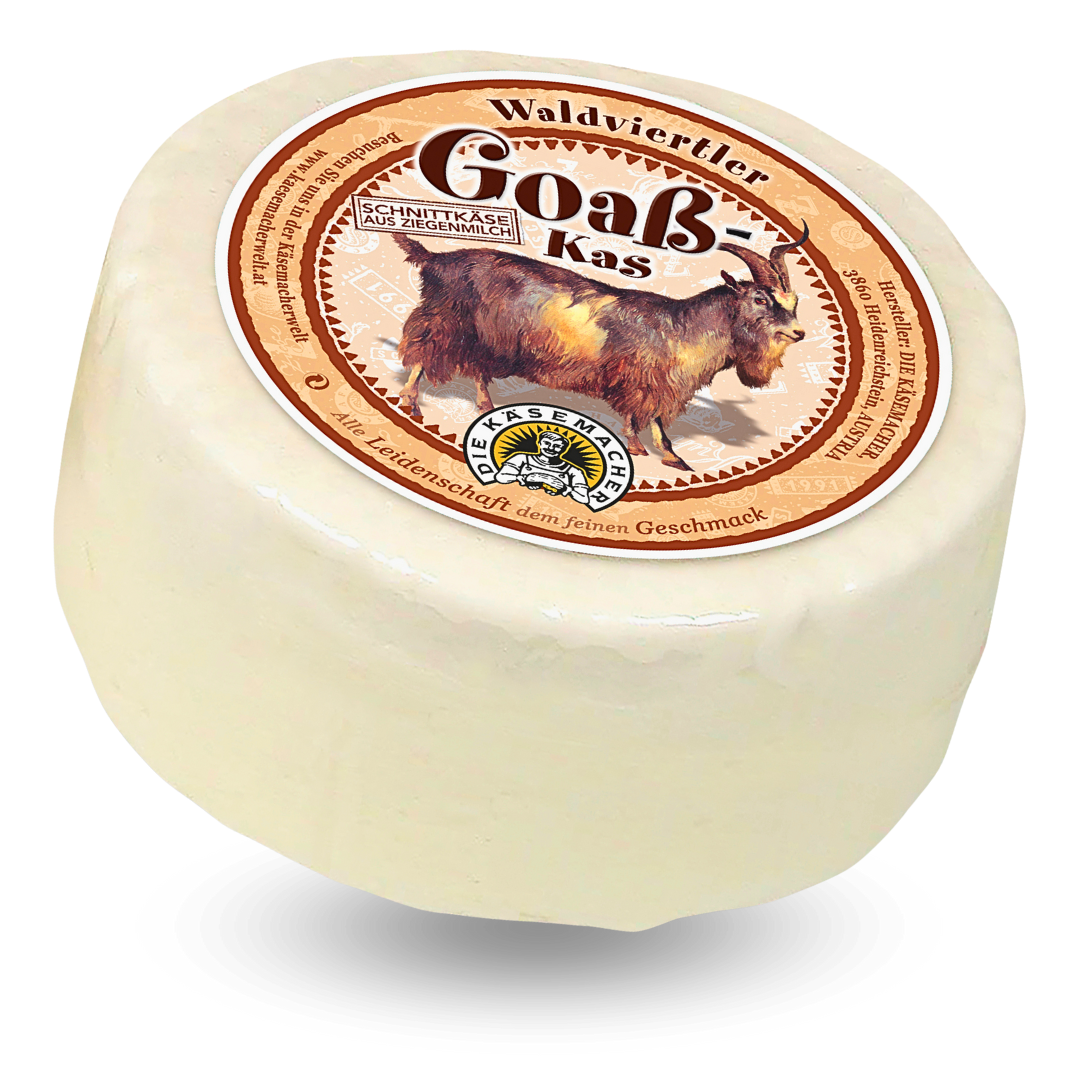 "Goaßkas" Schnittkäse aus Ziegenmilch | 1 Kg