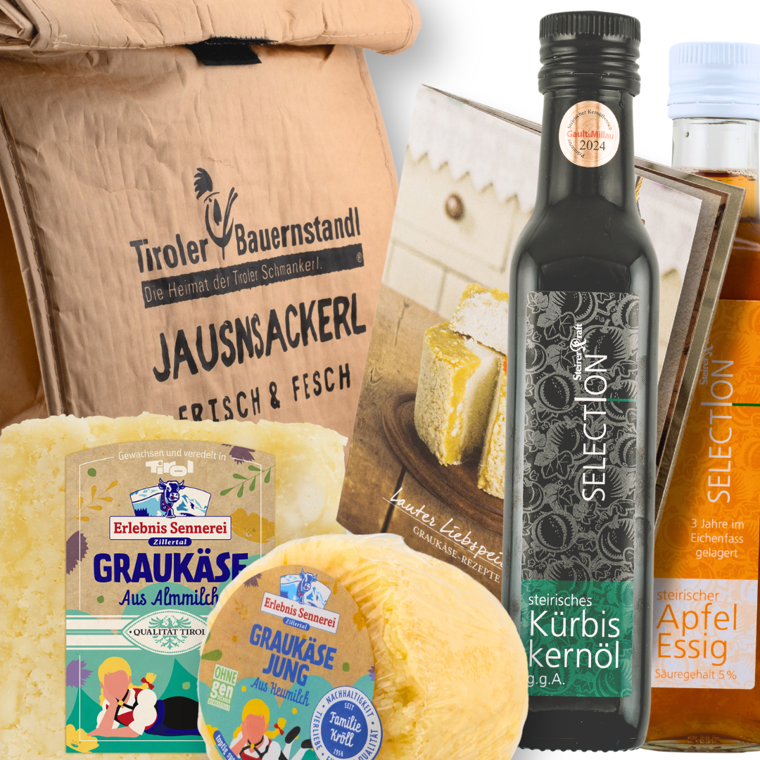 Jausnsackerl "Graukäse Starter Set"