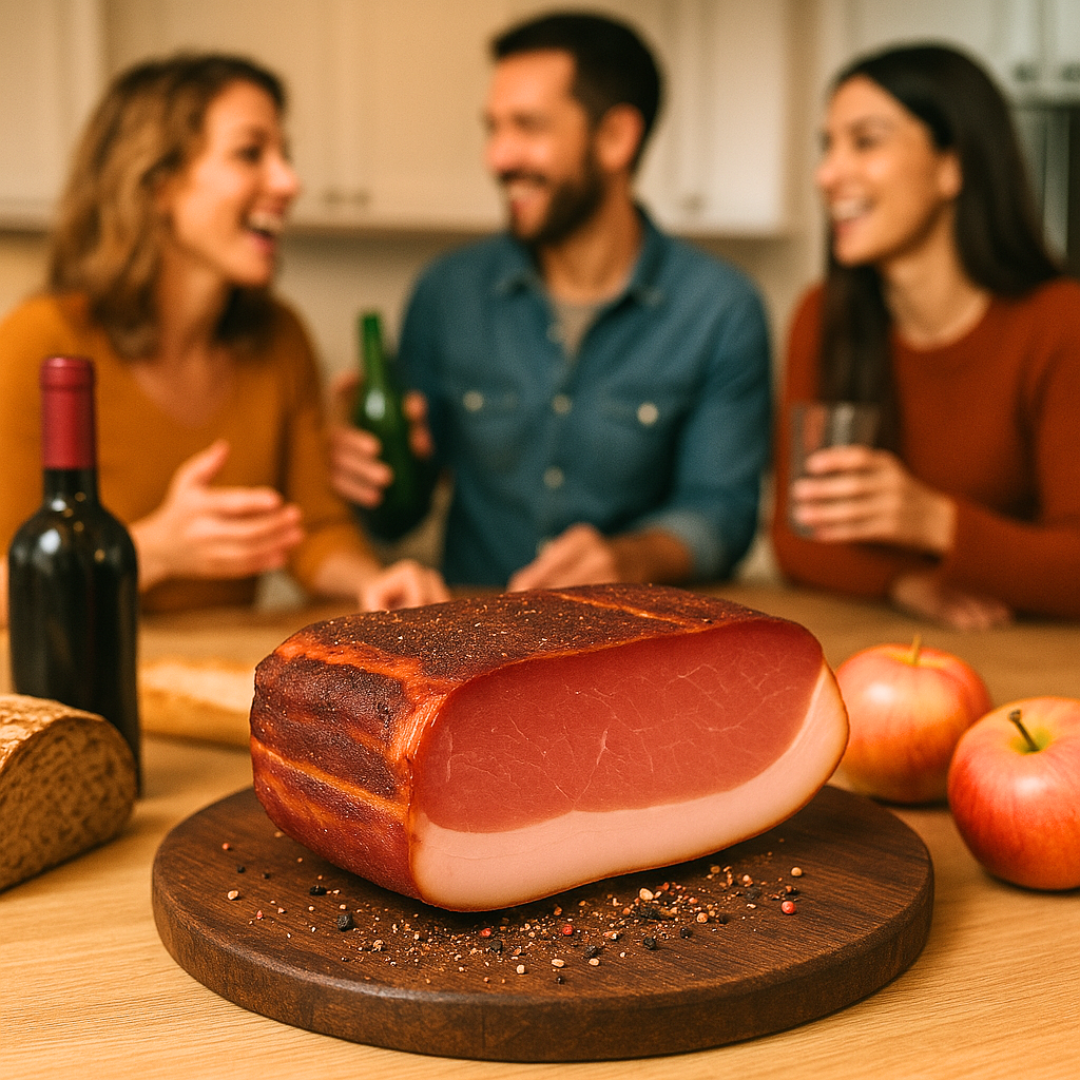 Karreespeck g.g.A.| milder Schinken | Speck am Stück geräuchert aus Tirol