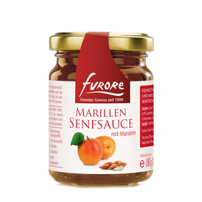 Furore Marillen Senfsauce mit Mandeln | Glas 180g - Tiroler Bauernstandl