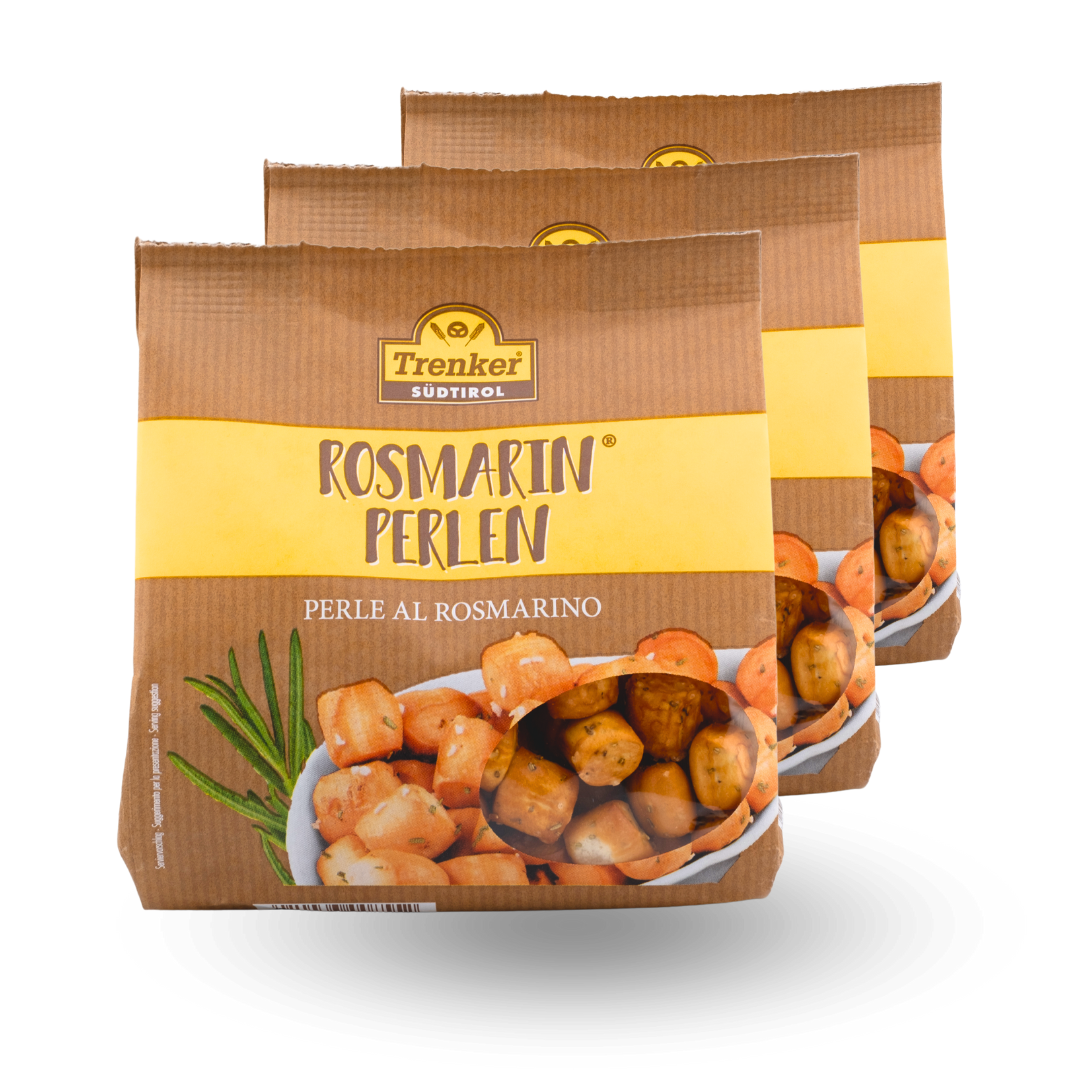 Mini Laugengebäck aus Südtirol mit Rosmarin kaufen | Knabbergebäck