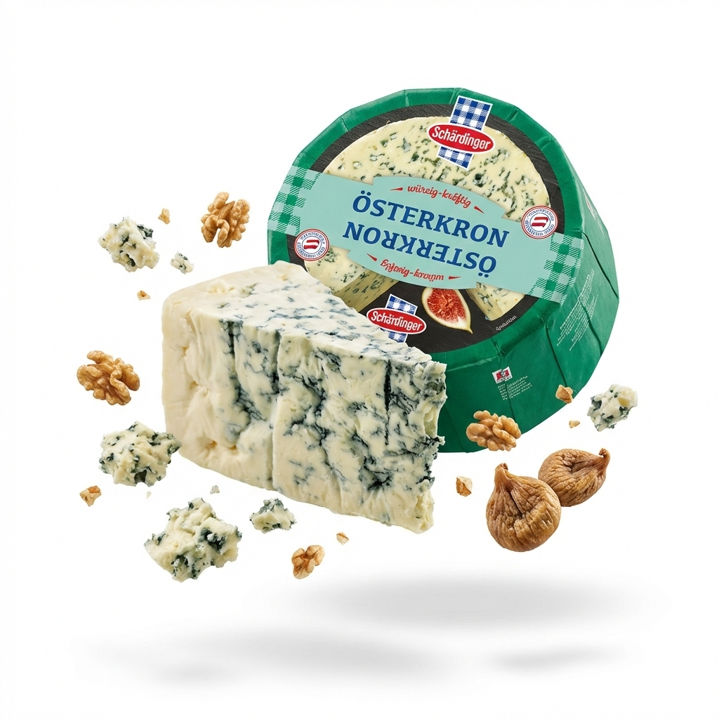 Österkron – Der würzige Blauschimmelkäse aus Österreich | Herzhaft & Cremig - Tiroler Bauernstandl