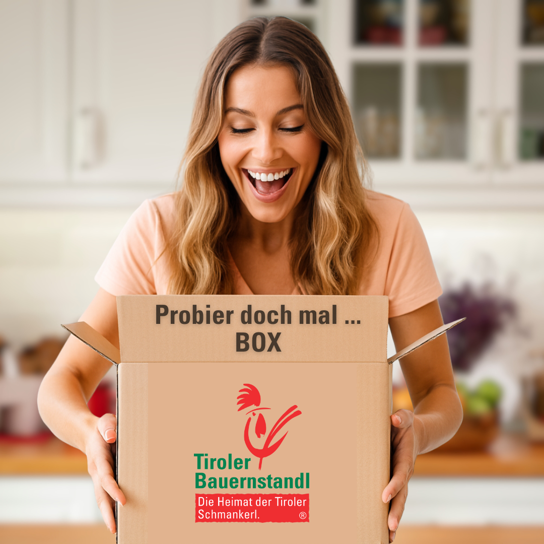 Probierbox | 10 Stück Schmankerl in einer Box | Gr.3 - Tiroler Bauernstandl