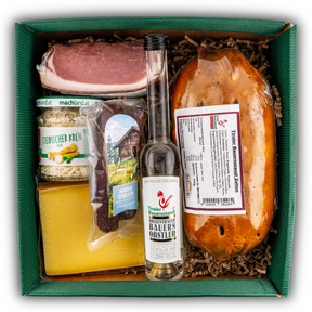 Geschenkbox "Alpengaudi" | 6 verschiedene Klassiker der Alpen - Tiroler Bauernstandl