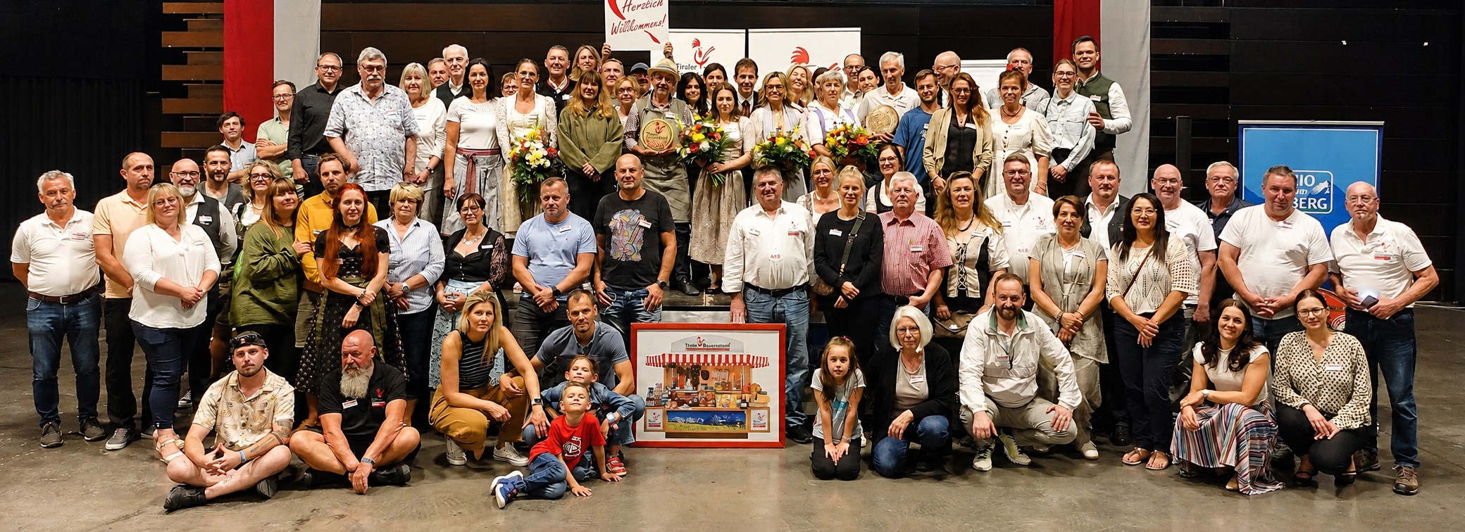 Tiroler Bauernstandl Familie